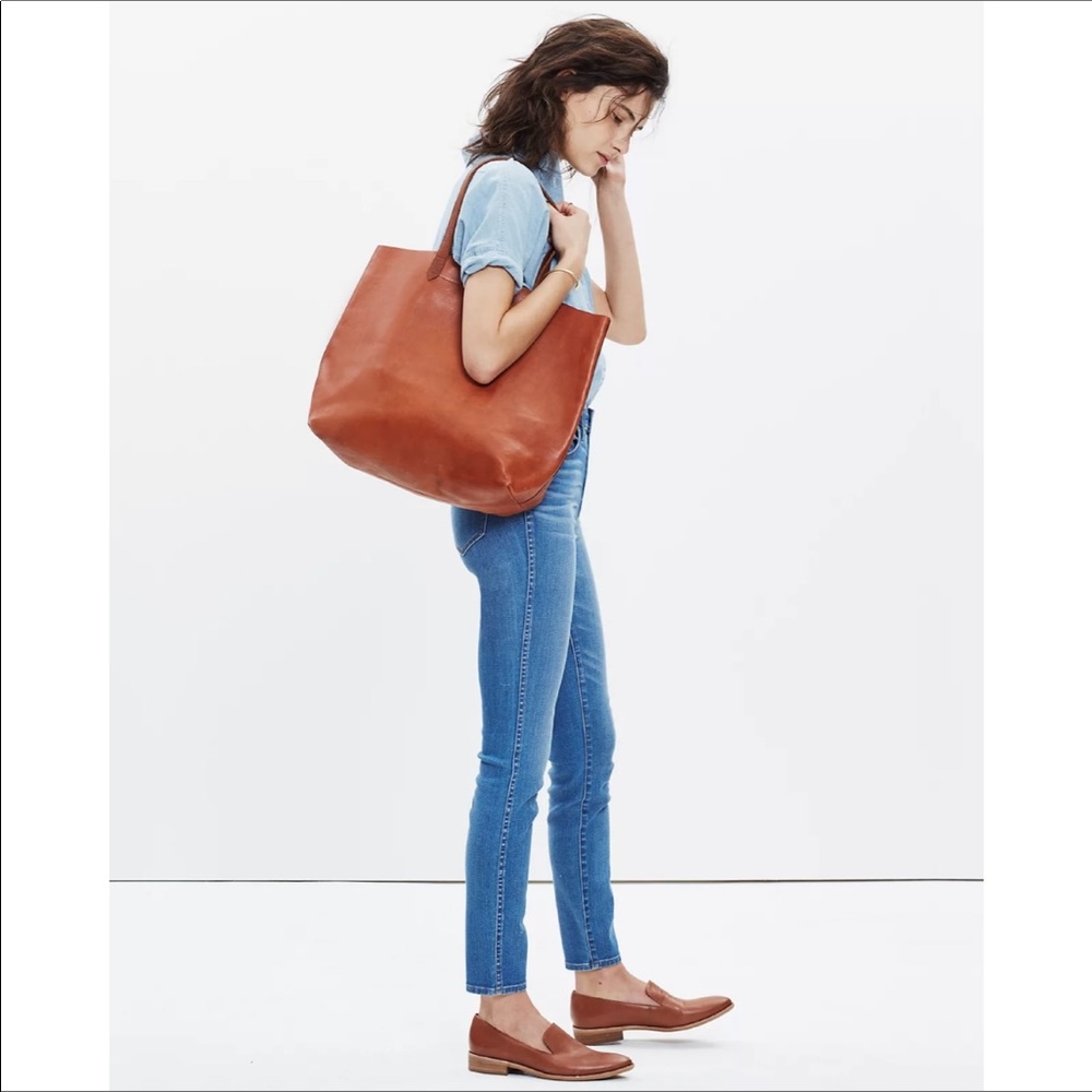 Madewell transport tote - English saddle